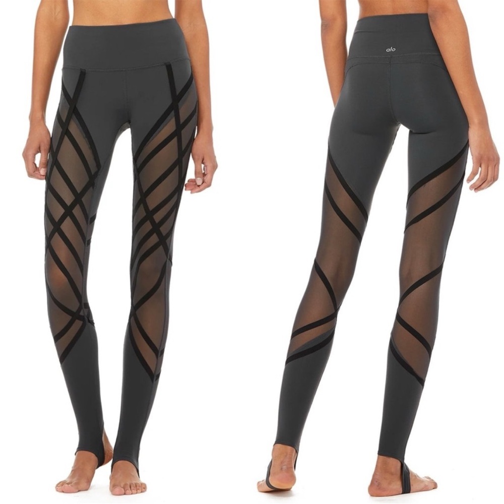 ALO Yoga High Waist Wrap Stirrup Legging 🖤